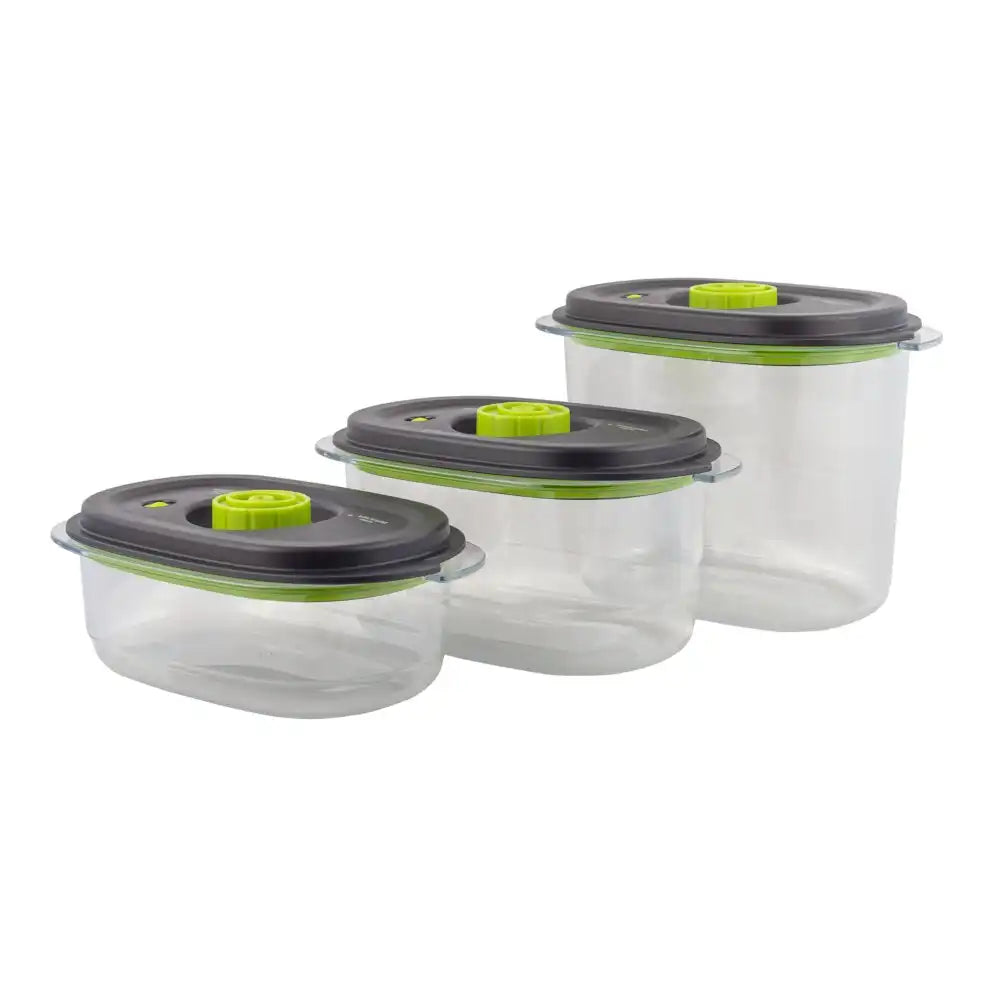 FoodSaver Preserve & Marinate 3 Cup, 5 Cup, & 8 Cup Containers